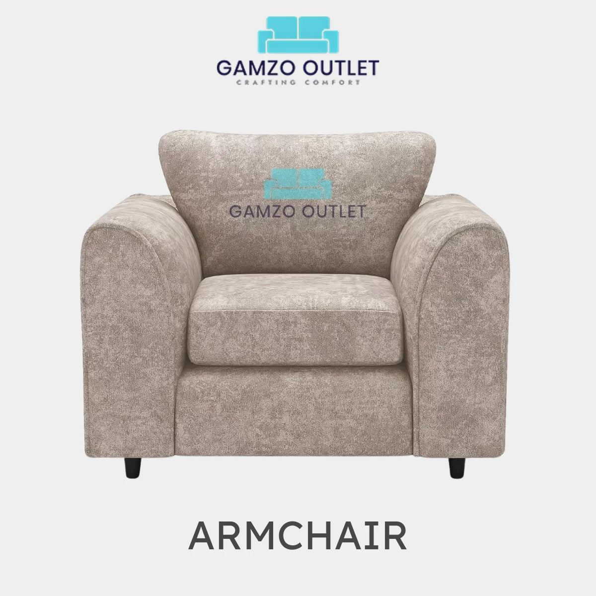 ALASKA FABRIC SCATTER BACK SOFA SET