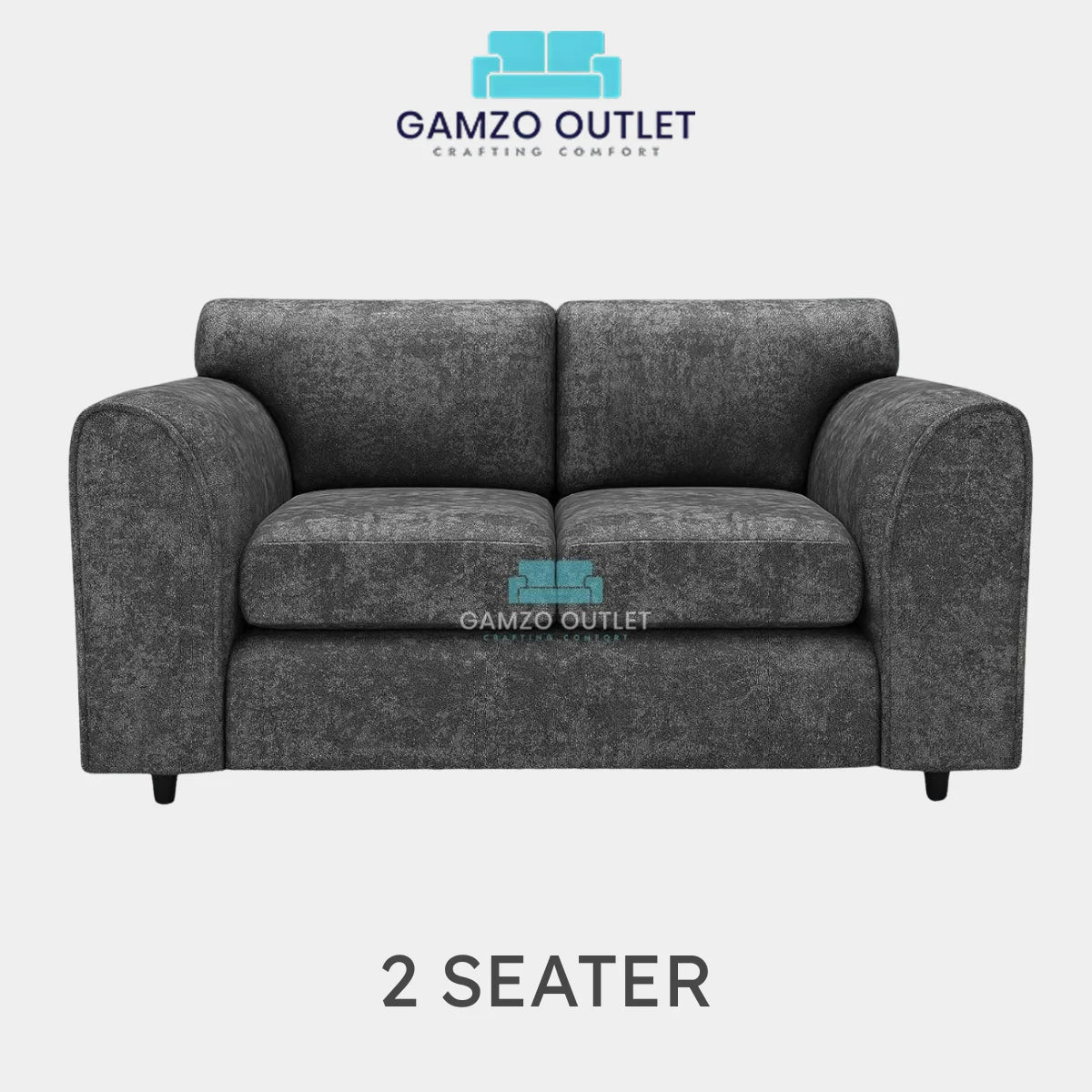 ALASKA FABRIC FULL BACK SOFA SET