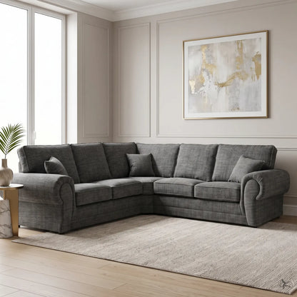 Lisbon fabric Corner Sofa