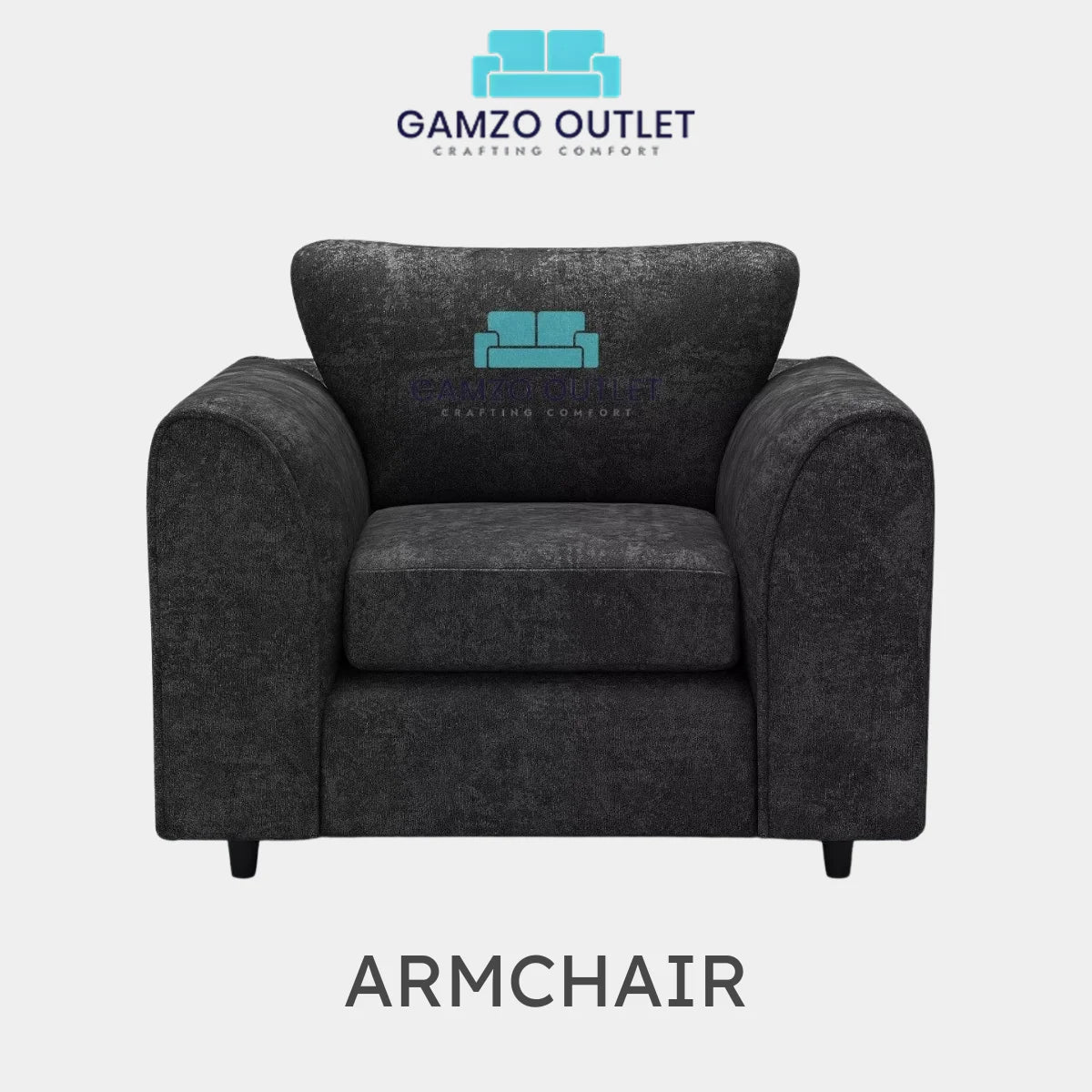 ALASKA FABRIC SCATTER BACK SOFA SET