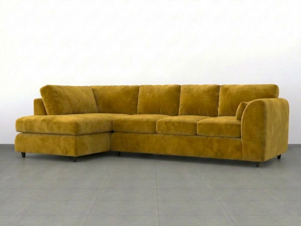 XL Left Hand Facing Mustard