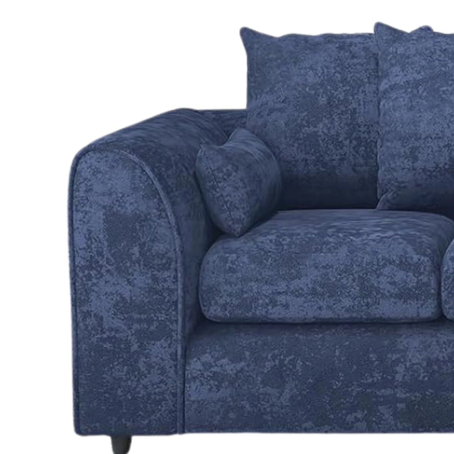 Alaska Fabric 4 Seater Scatter Back Sofa