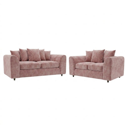 3+2 seater Pink