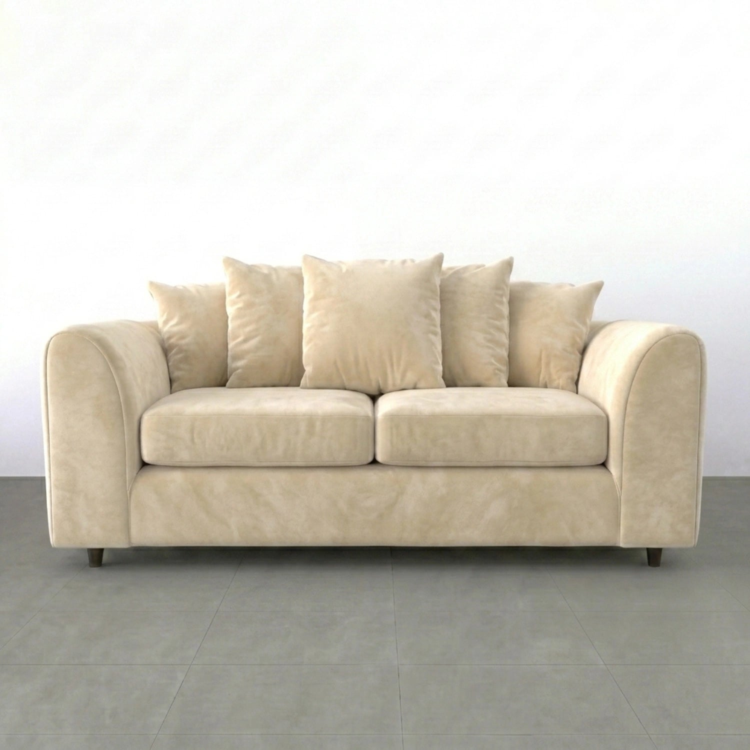 3+2 seater Cream