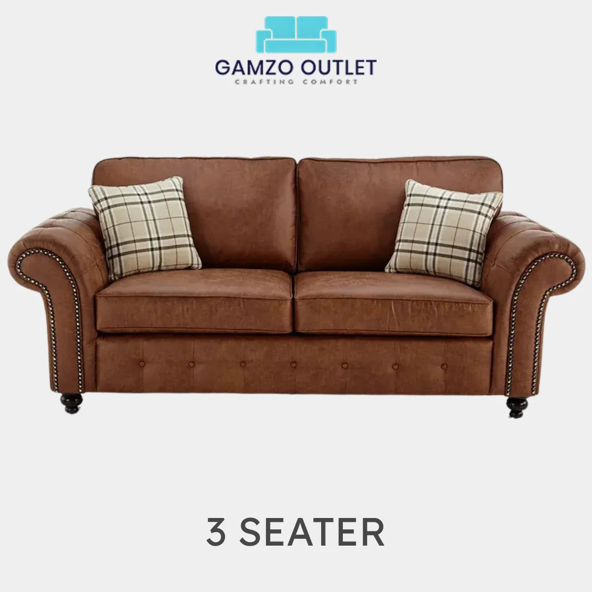 OAKLAND FULL BACK SOFA SET