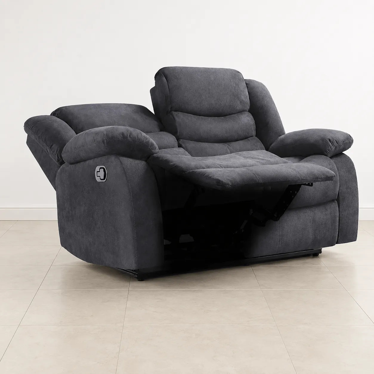 2 seater black