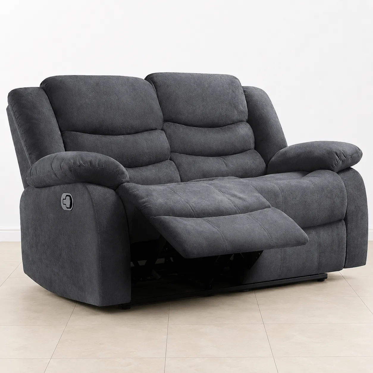 2 seater black