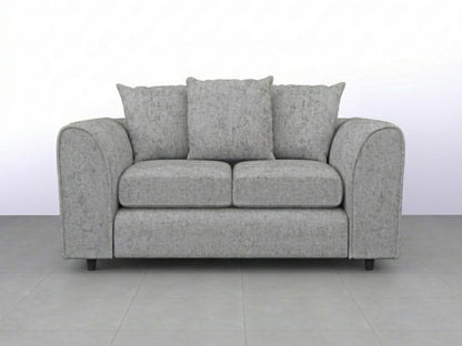 Alaska Fabric Scatter Back Sofa Set
