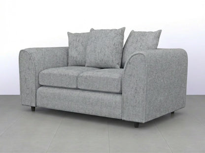 Alaska Fabric Scatter Back Sofa Set