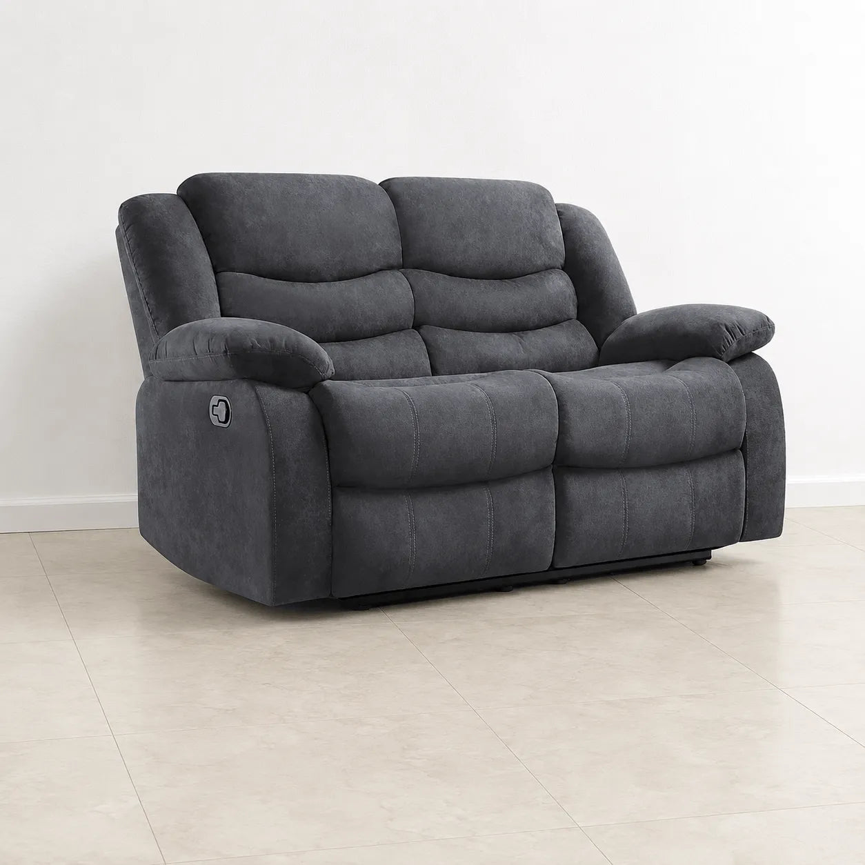 2 seater black