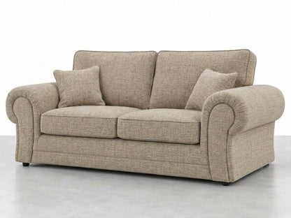 Wilcot Fabric Full Back Sofa Set