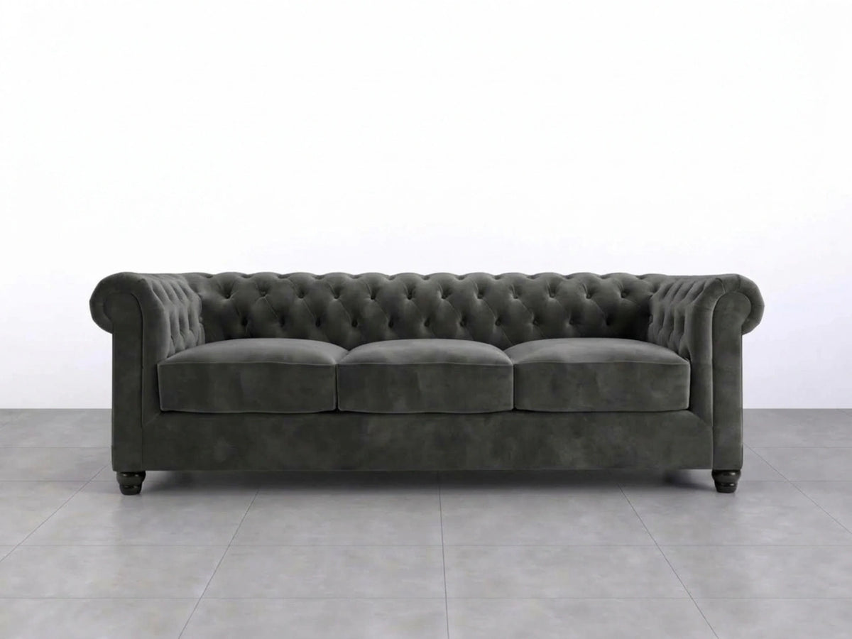 3 Seater Dark Grey