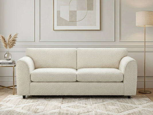 Boucle Fabric 3 Seater Sofa