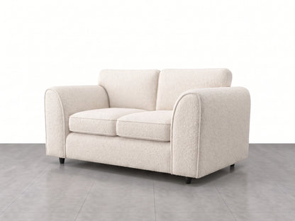 Boucle Fabric Full Back Sofa Set