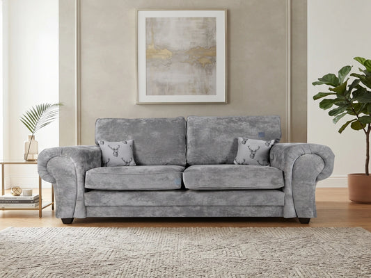 3 Seater Light Grey