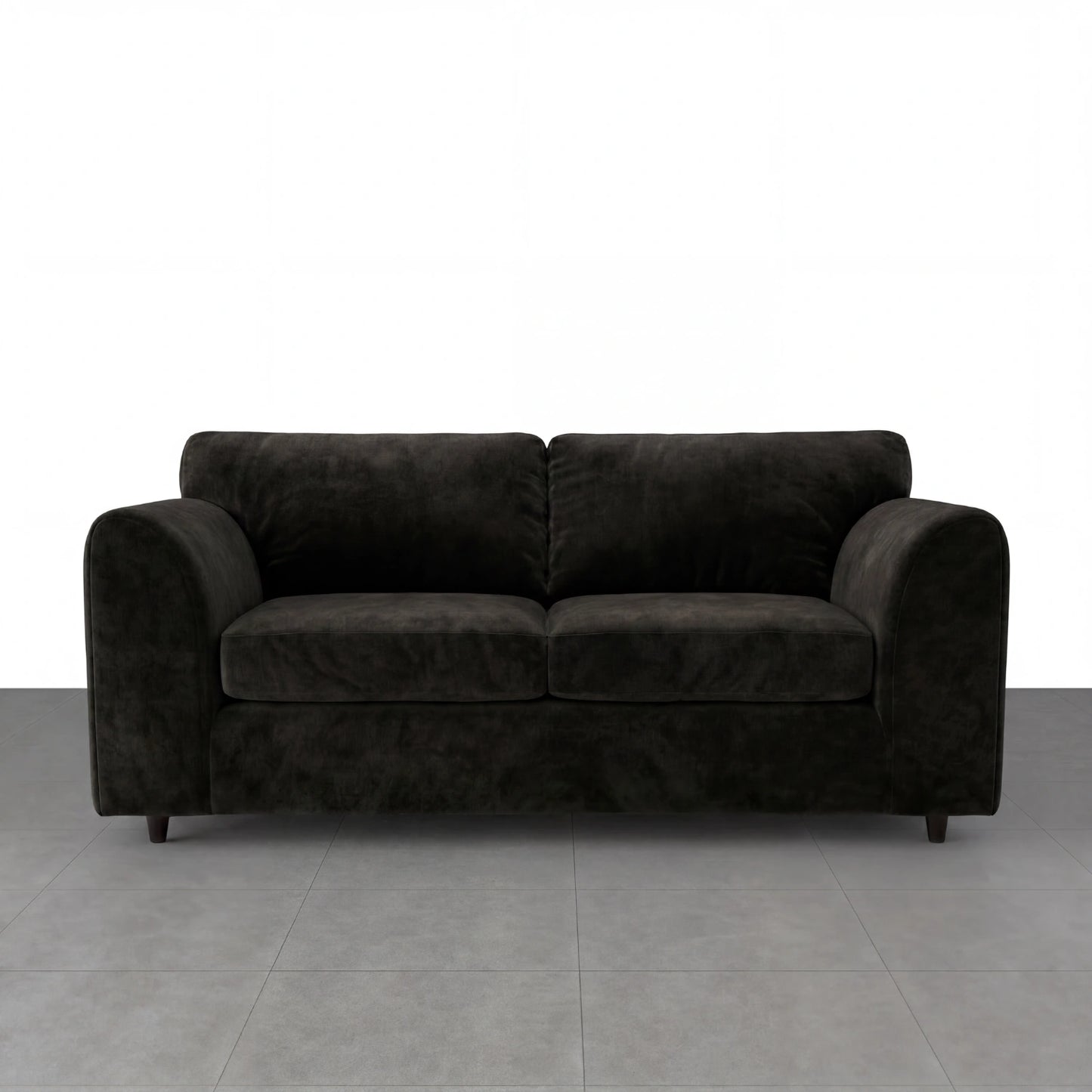3 seater Black