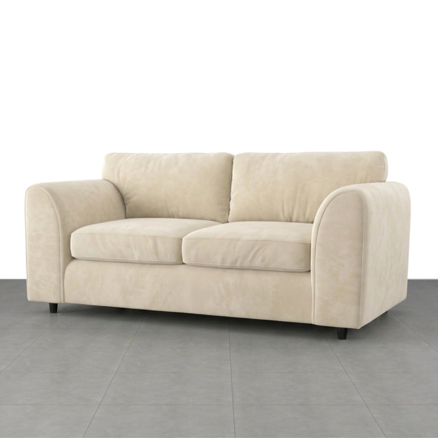 3 seater Cream