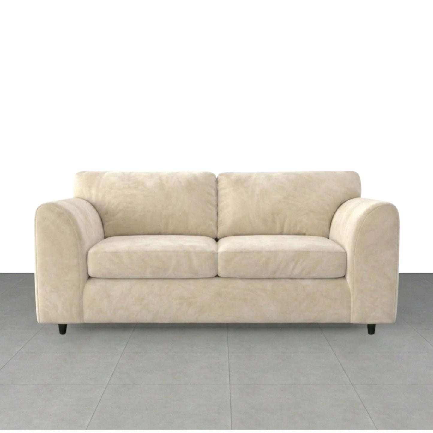 3 seater Cream