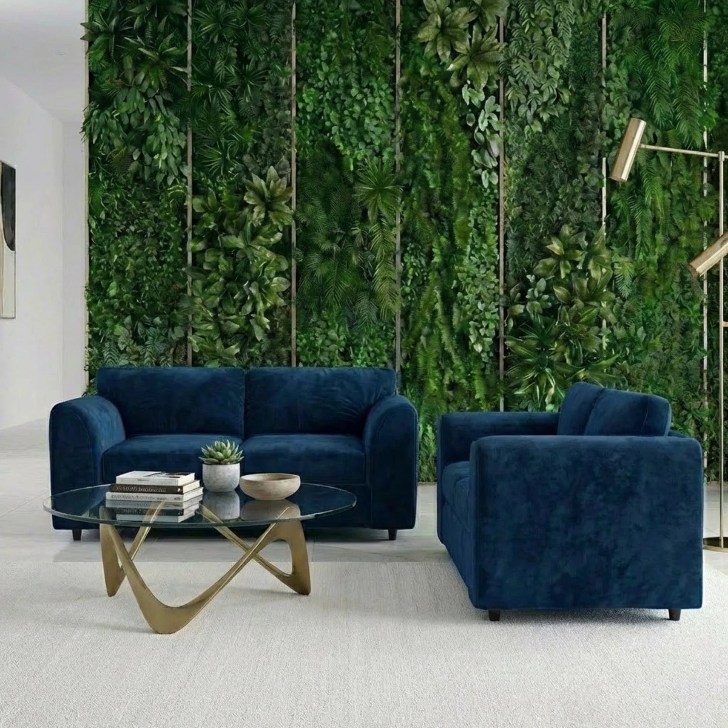 3 seater Midnight Blue