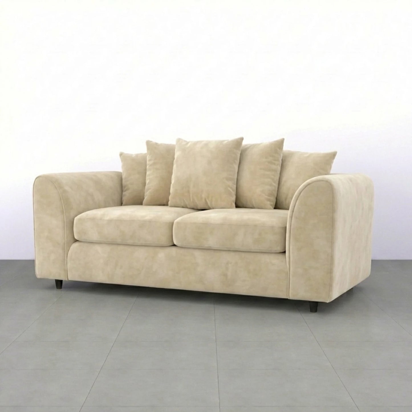 3 seater Cream