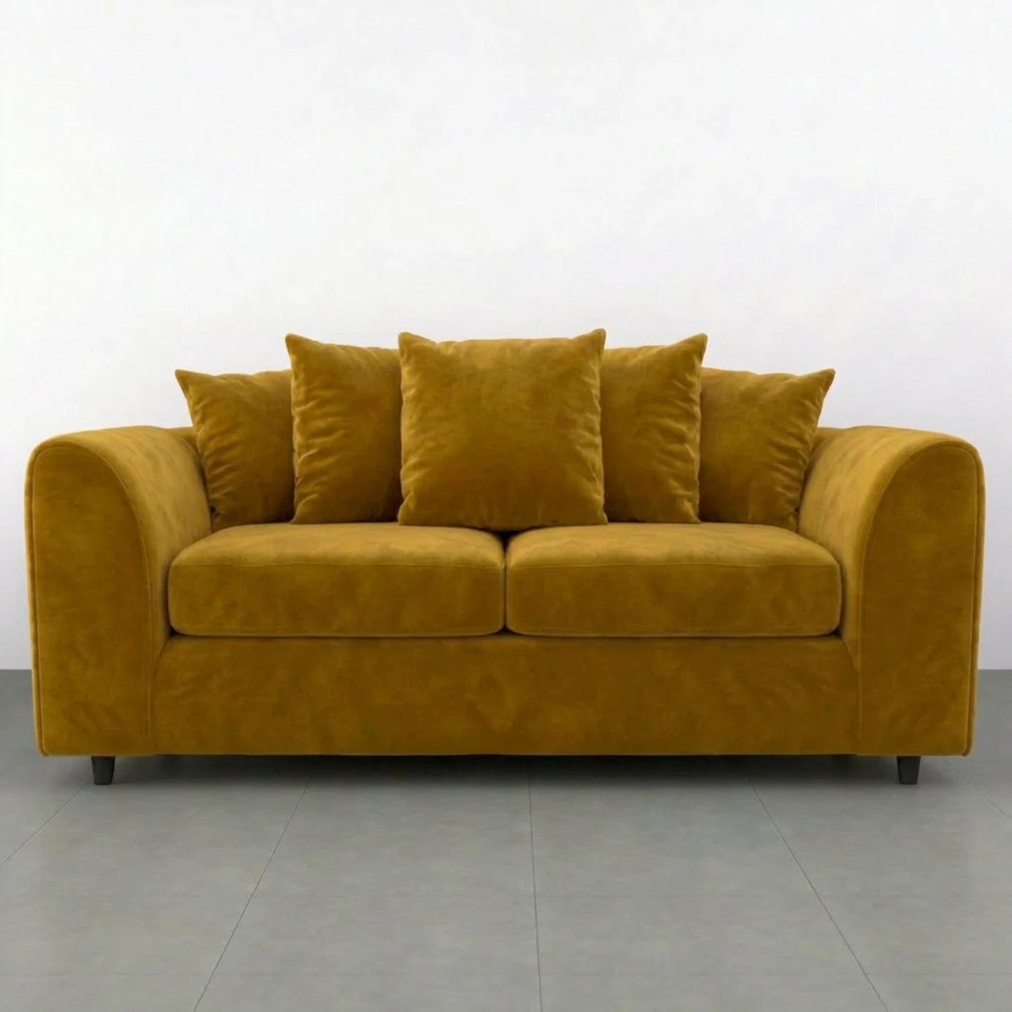 3 seater Mustard