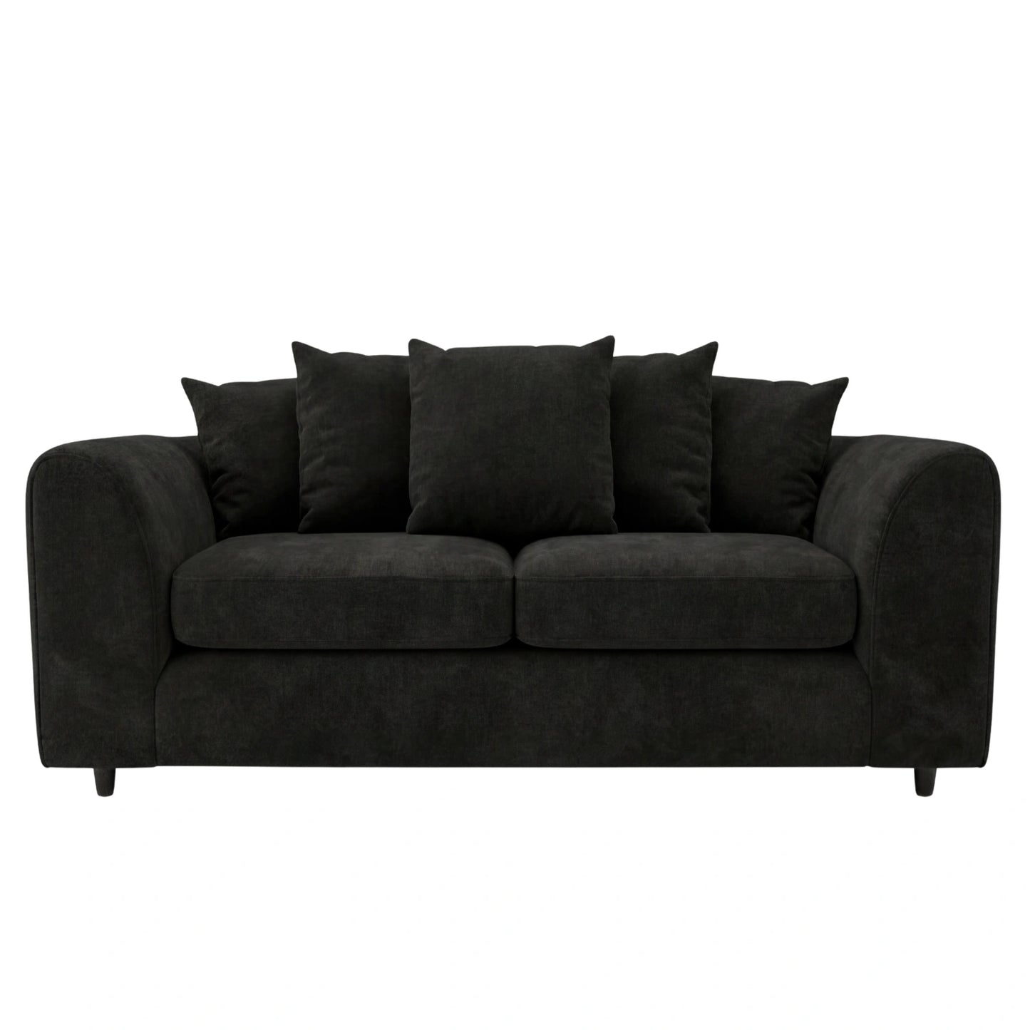 3 seater Black