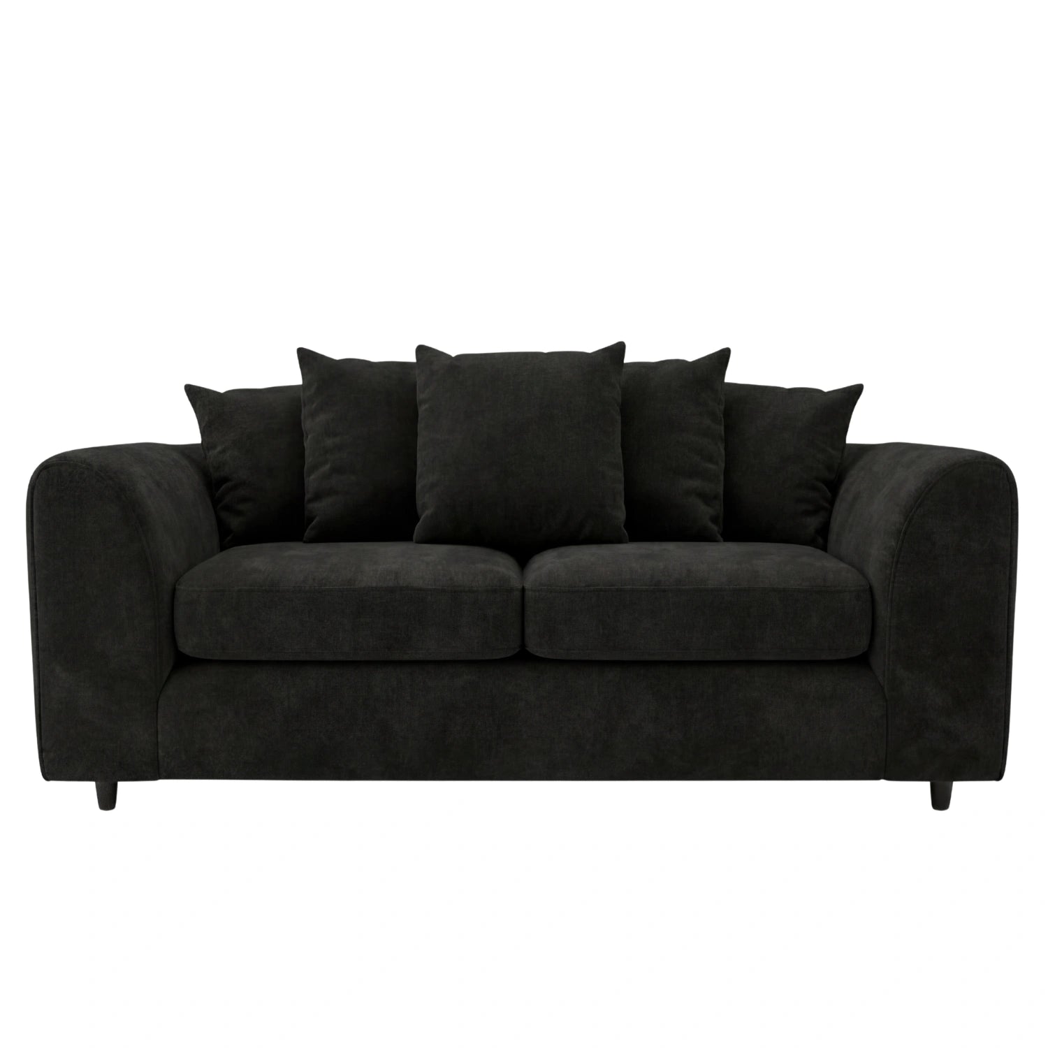3 seater Black
