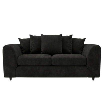 3 seater Black