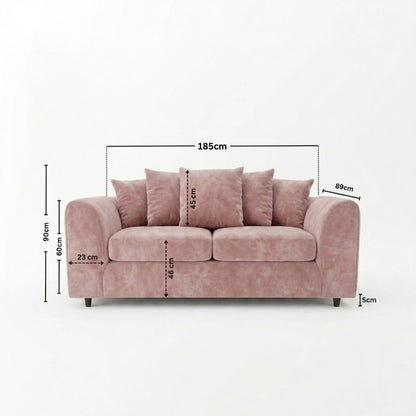 3 seater Pink