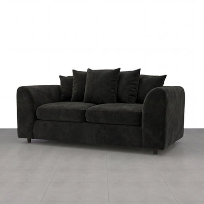 3 seater Black