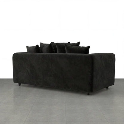 3 seater Black