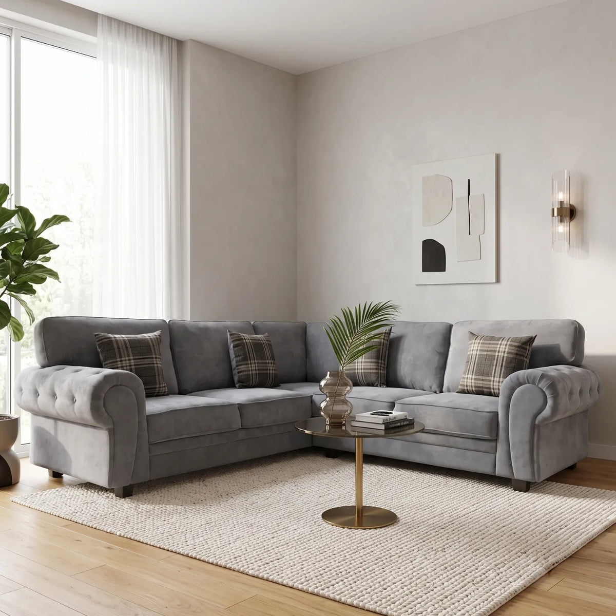 Verona Full Back Corner Sofa