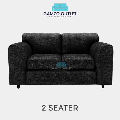 ALASKA FABRIC FULL BACK SOFA SET - Gamzo Outlet