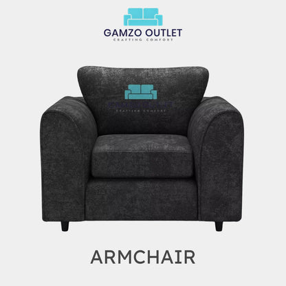 ALASKA FABRIC FULL BACK SOFA SET - Gamzo Outlet