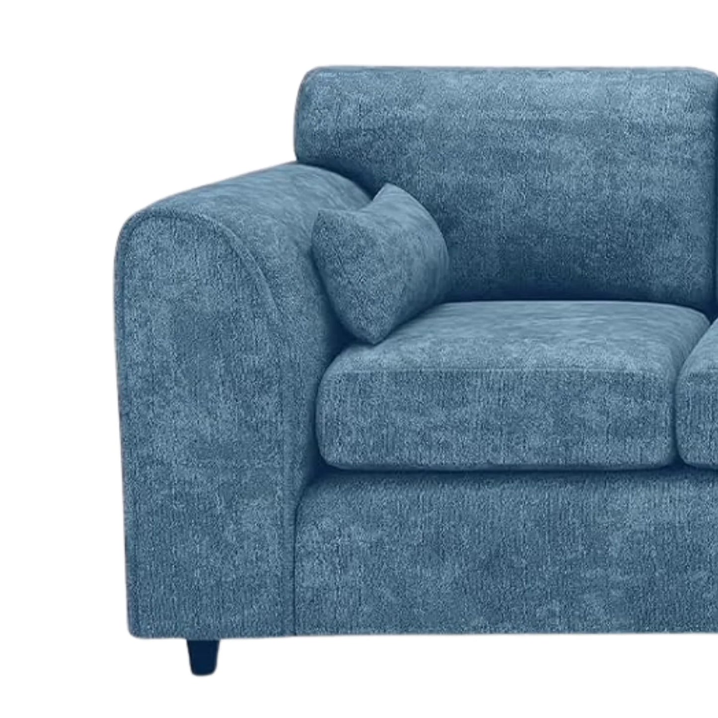 Alaska Fabric 4 Seater Full Back Sofa