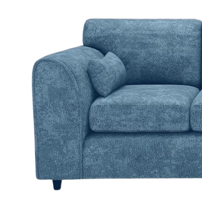 Alaska Fabric 4 Seater Full Back Sofa