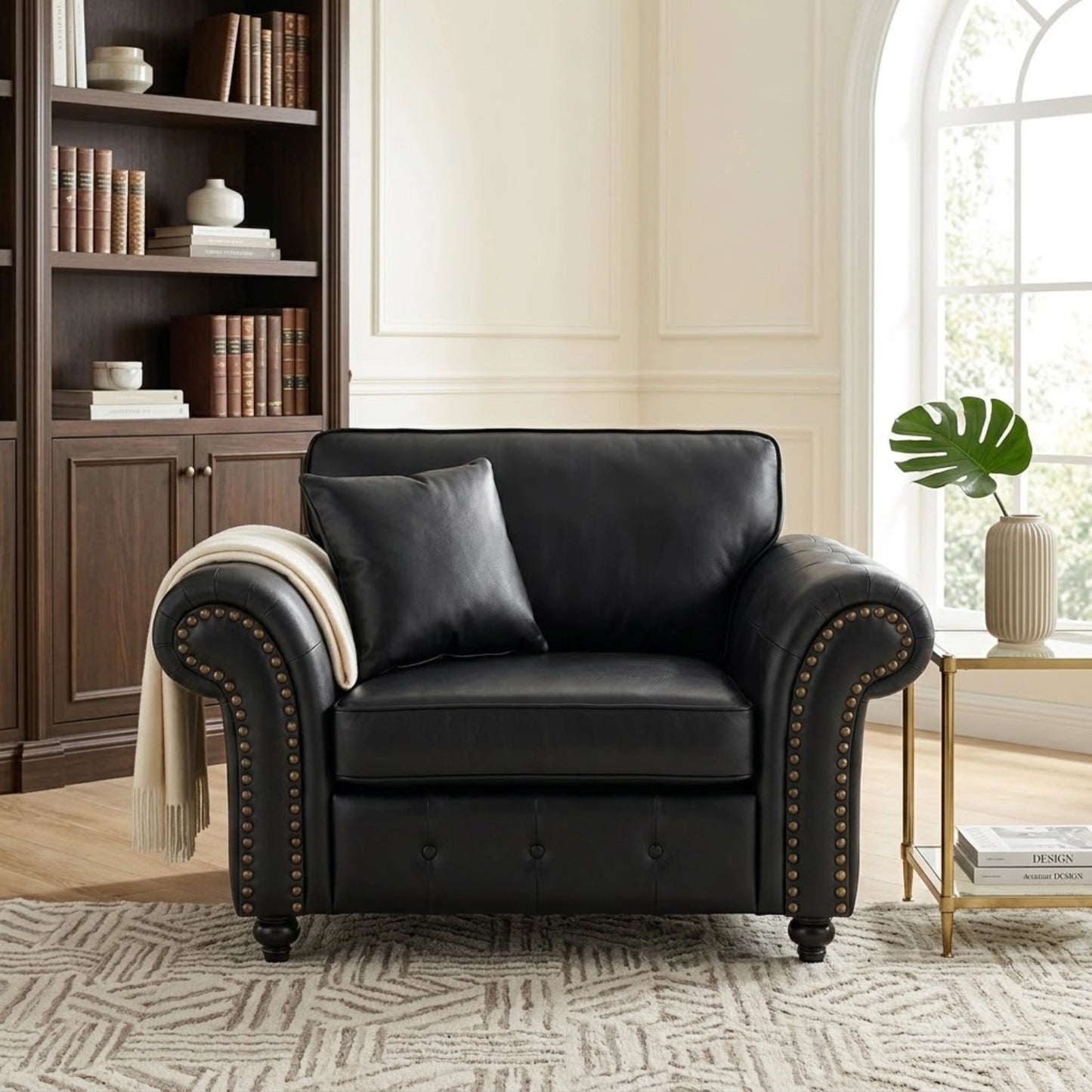 Oakland Leather Sofa Set
