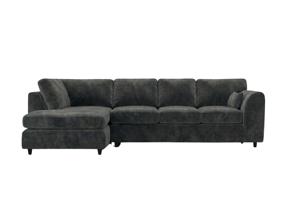 XL Left Hand Facing Dark Grey