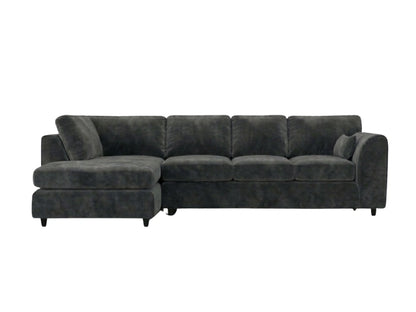 XL Left Hand Facing Dark Grey
