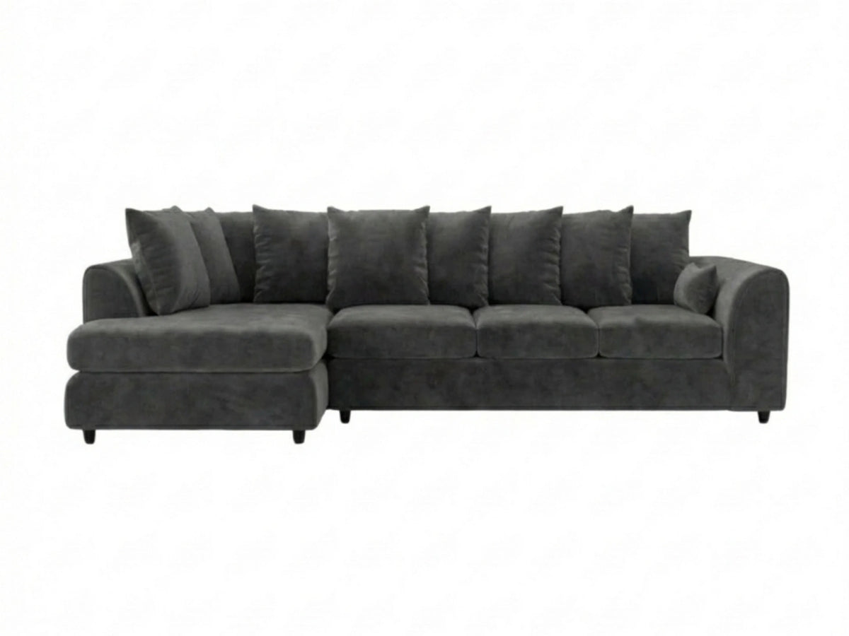 XL Left Hand Facing Dark Grey