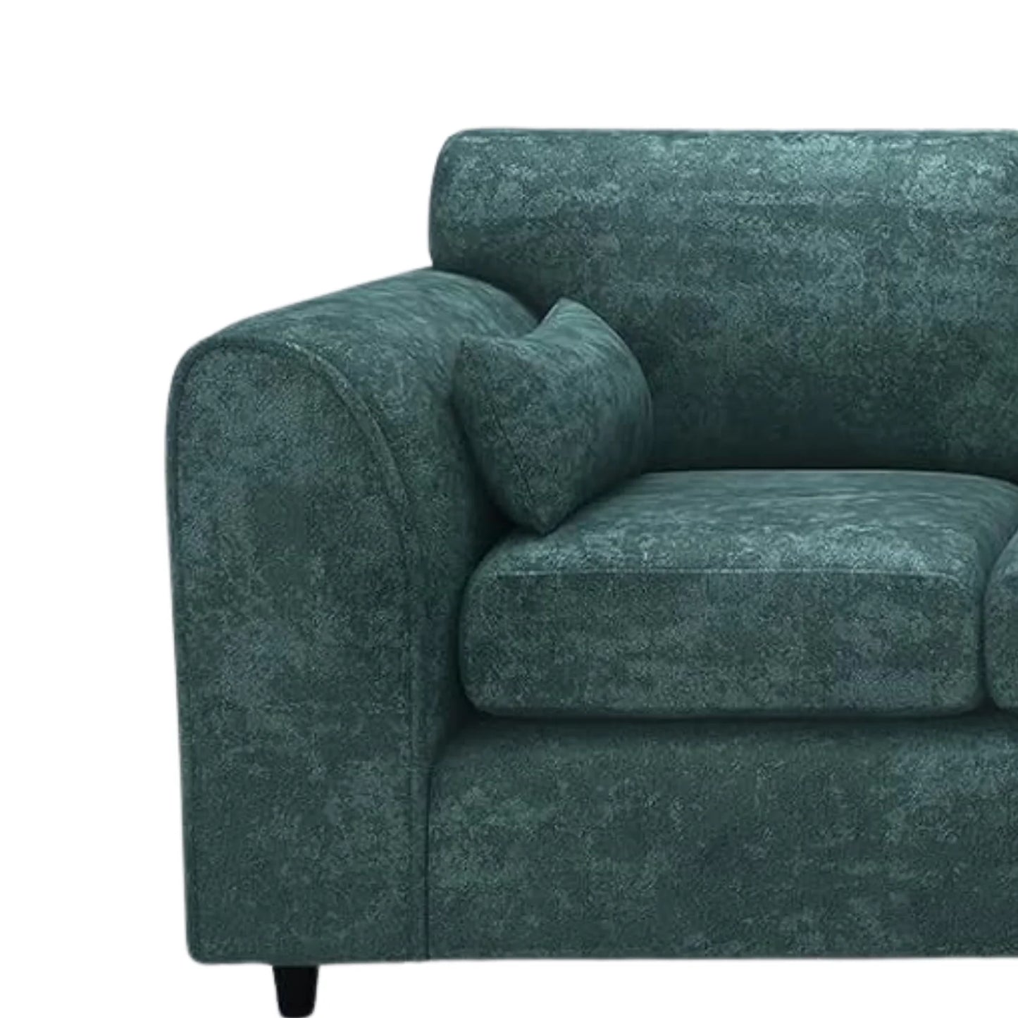 Alaska Fabric 4 Seater Full Back Sofa
