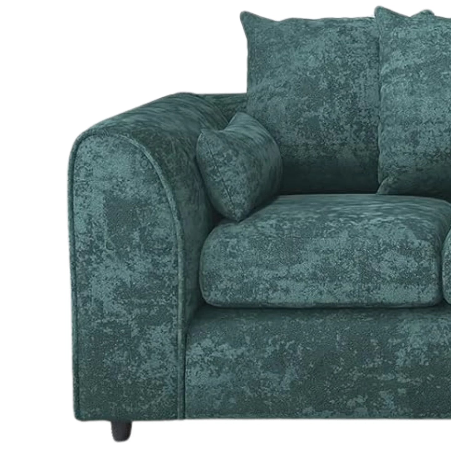 Alaska Fabric 4 Seater Scatter Back Sofa