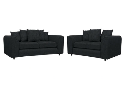 Alaska Fabric Scatter Back Sofa Set