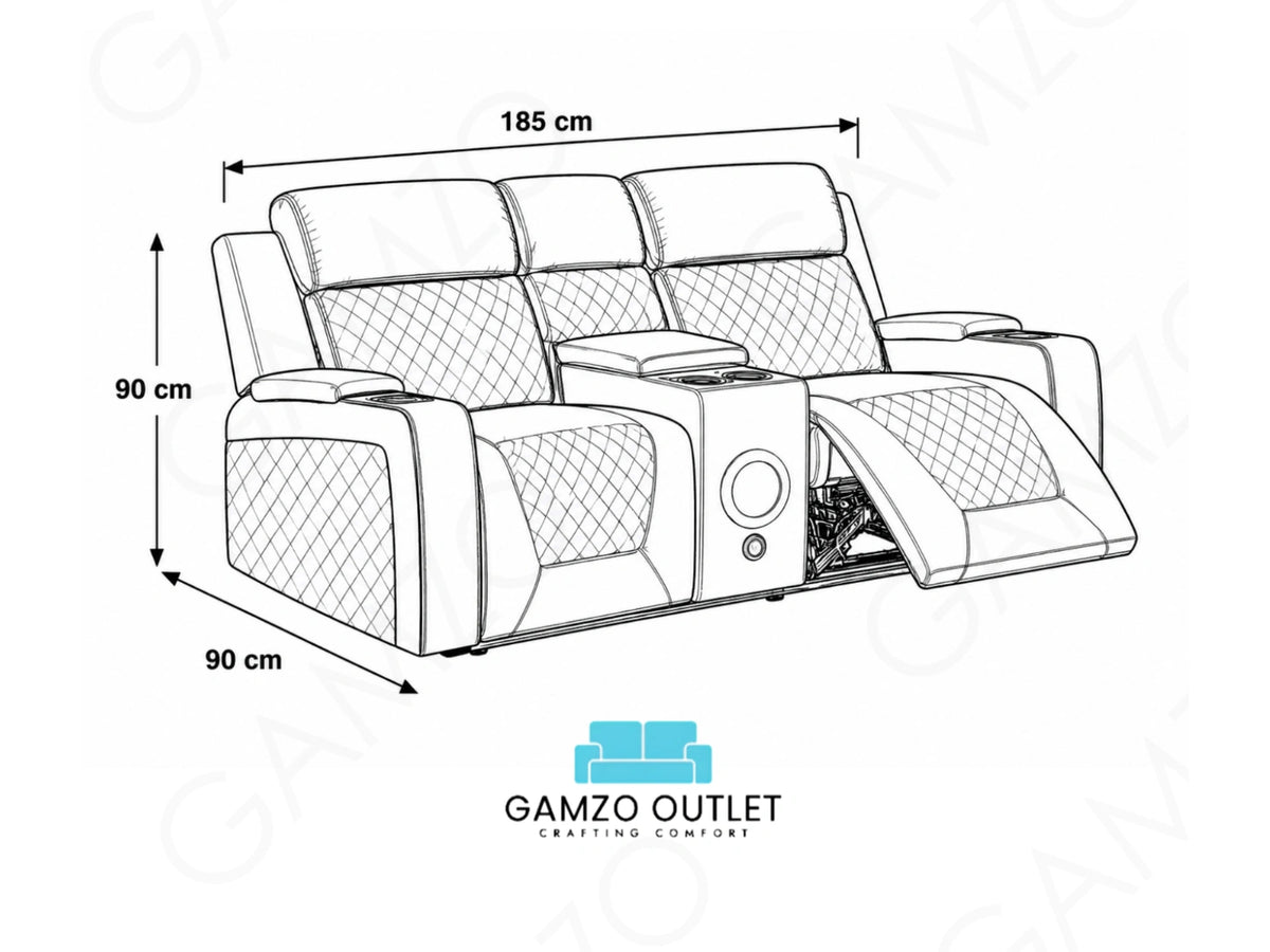 Model B Electric Recliner Sofa