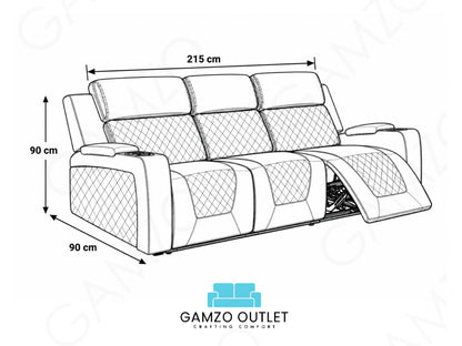 Model B Electric Recliner Sofa
