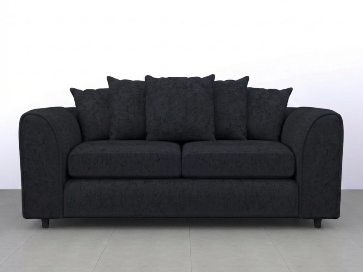 Alaska Fabric Scatter Back Sofa Set