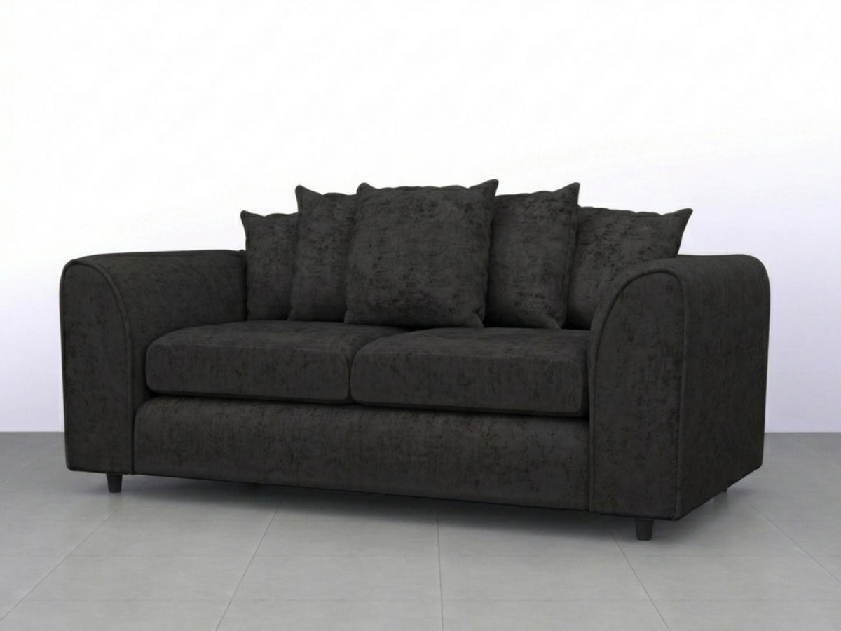 Alaska Fabric Scatter Back Sofa Set