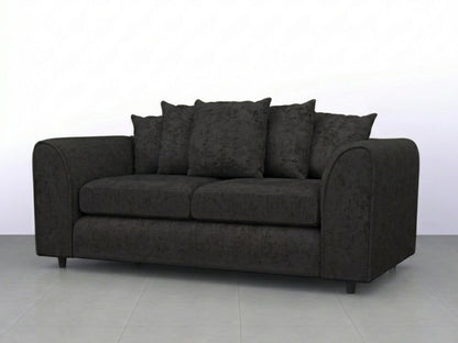 Alaska Fabric Scatter Back Sofa Set