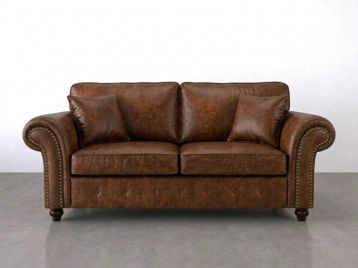3+2 Seater Chocolate Brown