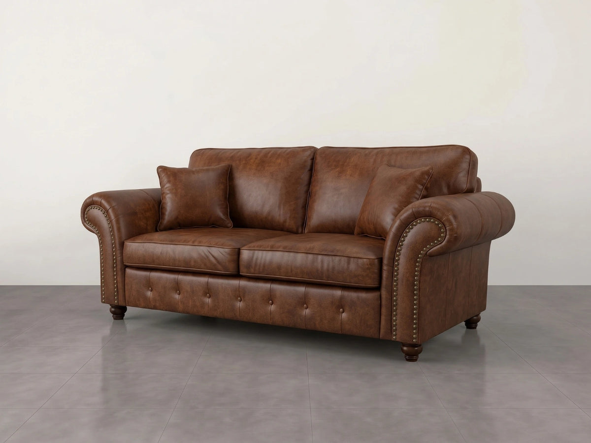 3+2 Seater Chocolate Brown
